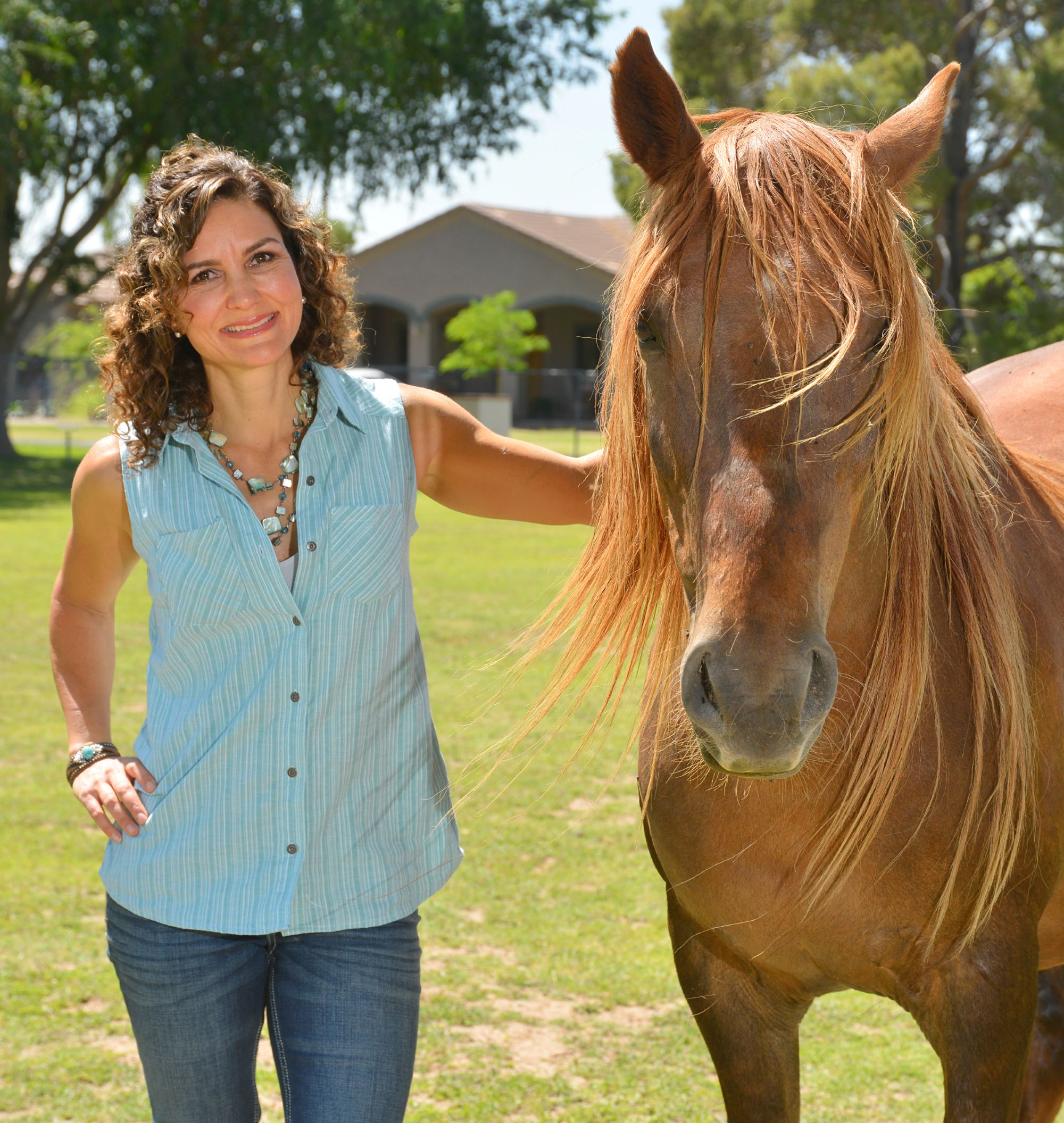 Siarra Decomi and Wild Mustang Sampson